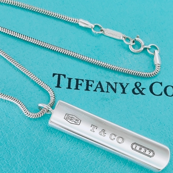 Tiffany & Co. Silver Bar Necklace